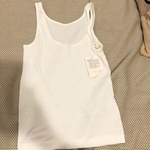 Women’s lulu lemon work out tank. White. New
